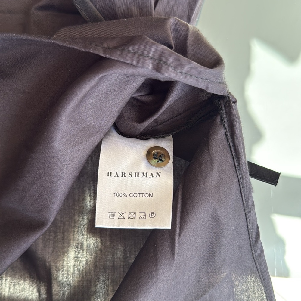 NWT Harshman Belinda Midi-Dress - black - 100% cotton - size medium - Picture 5 of 9